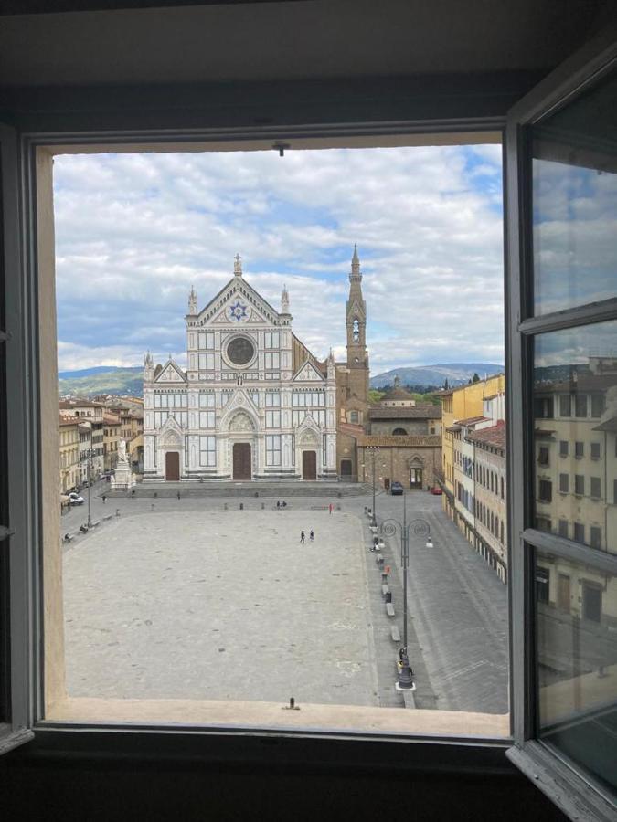 Ferienwohnung Attico In Piazza Santa Croce Florenz Exterior foto